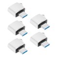 thumbnail image 2 of VGEBY Type‑C Adapter,Type‑C To USB2.0 Adapter,5Pcs Type‑C Male To USB2.0 OTG Adapter Portable Data Converter Computer Accessory, 2 of 8