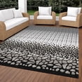 thumbnail image 3 of Addison Rugs Chantille Indoor/Outdoor Transitional Modern Ivory Machine Washable Rectangle Rug, 8' x 10', 3 of 8