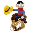 thumbnail image 1 of Disfraz de vaquero para perro - Disfraces de Halloween para perros pequeños o gatos, ropa de caballero con muñeco y sombrero para Halloween., 1 of 5