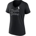 thumbnail image 2 of Women's Fanatics Black Chicago White Sox Regulation V-Neck T-Shirt, 2 of 3