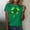 Green, variant on Elvqul Womens Shirts Graphic Crew Neck T Shirts Short Sleeve Causal Holiday Pullover St Patricks Day Plus Size Tops for Ladies Green
