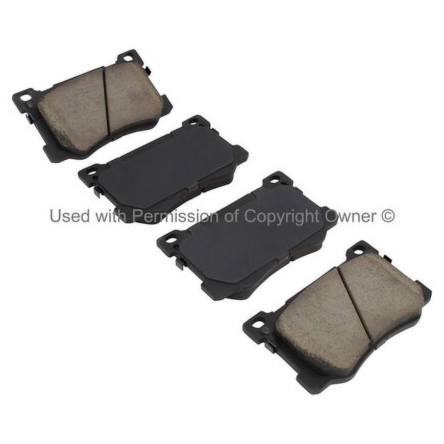 Mpa Electrical 1001-1799C Quality Built Disc Brake Pad Set   Premium,