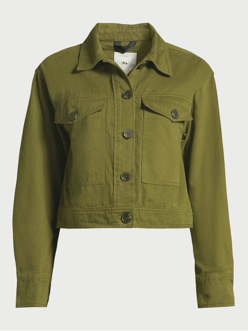 Free Assembly Women's Utility Jacket, Sizes XS-XXXL