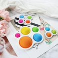 thumbnail image 3 of HTOOQ 4 Pcs Simple Fossette Fidget Jouet, Jouets Sensoriels Simples, Jouets à Main Soulagement du Stress - -, 3 of 7