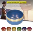 thumbnail image 4 of Cuenco de sonido de Buda Juego de cuencos tibetanos para cantar. cuenco de sonido de Buda y mazo de madera. cuenco de Charka. cuenco de sonido para meditación con mazo. palo de madera para curar la at Maboto Cuenco de sonido de Buda, 4 of 6