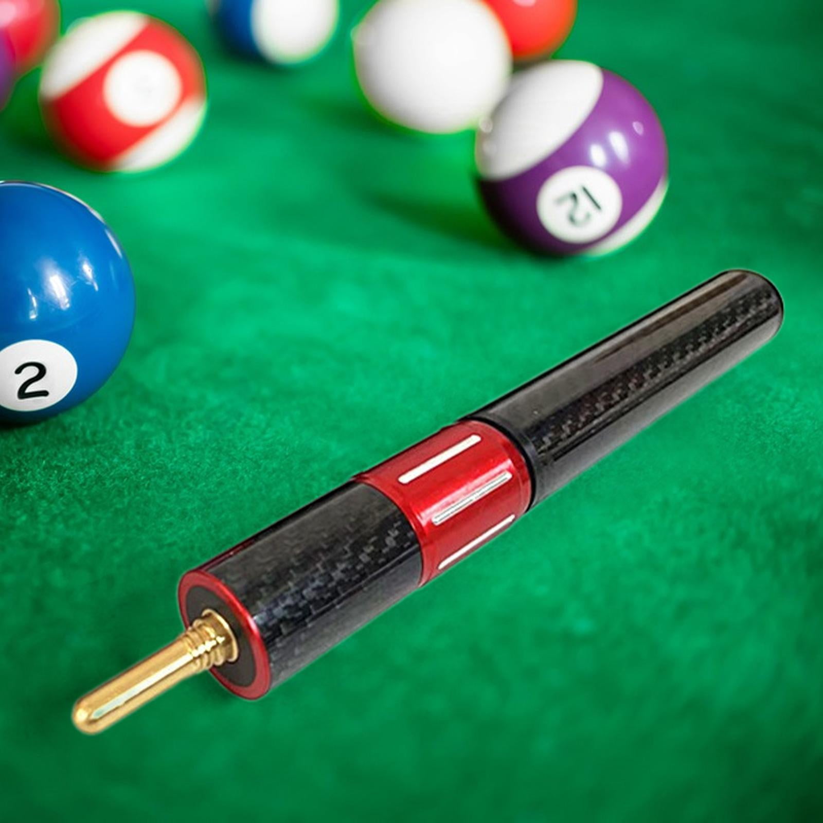 DimyFew Billiard Cue Extension Pool Cue Extender Retractable Cue Rod Extension Billiards 9inch