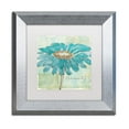 thumbnail image 2 of Trademark Fine Art "Spa Daisies I" Canvas Art by Chris Paschke White Matte, Silver Frame, 2 of 5