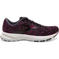 Brooks Womens Launch 7 Running Shoe 8 Black/Ebony/Beetroot