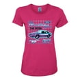 thumbnail image 2 of Ford Mustang GT The Boss Retro Neon Vintage | Womens Cars and Trucks Graphic T-Shirt, Fuschia, Medium, 2 of 4