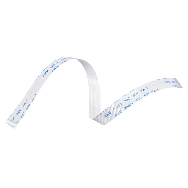 Cable plano flexible FFC FPC Unique Bargains 14 Pasadores 0.5mm 200mm paquete de 5