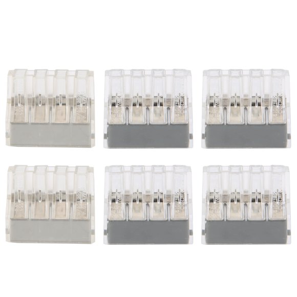 Push Wire Wiring Connector,100Pcs Push Wire Wiring Compact Wire Wiring Connector Wiring Connector Terminal Top Tier Quality