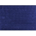 thumbnail image 1 of Ahgly Company Machine Washable Indoor Rectangle Abstract Blue Contemporary Area Rugs, 5' x 7', 1 of 4
