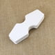thumbnail image 4 of 100 tarjetas de papel kraft en blanco para exhibir collares y pulseras, soportes colgantes para exhibir joyas (blanco), 4 of 7