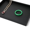 thumbnail image 5 of Black/White PU Leather Jewelry Pallet Necklace Tray for Storage Rings Bracelet Exhibition Jewelry Organizer Showcases White12gridtray, 5 of 6