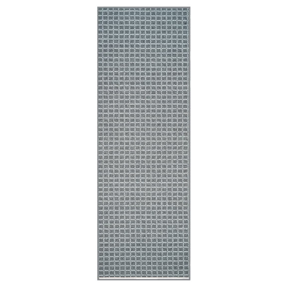 Furnish My Place Corner Indoor/Outdoor Commercial Color Rug - Grey, 4' x 8', Pet and Kids Friendly Rug. Made in USA, Runner, Area Rugs Great for Kids, Pets, Event, Wedding