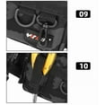 thumbnail image 6 of Waterproof Fishing Bag Cross Body Sling Fishing tackle Backpack with Rod Holder Box Storage Military Outdoor Compact Lure Bag, 6 of 23