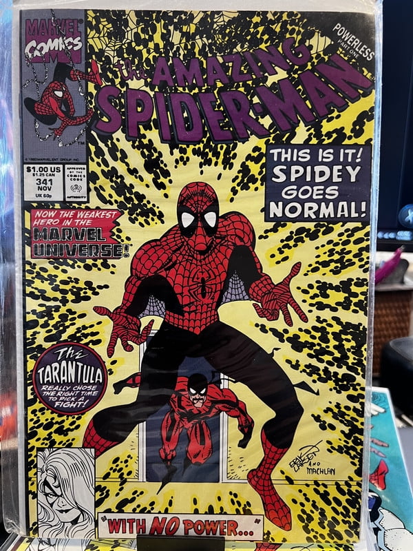 Amazing Spider-Man NM Erik Larsen Art #341