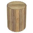 thumbnail image 6 of Simpli Home Rolf 16 inch Wide Solid Mango Boho Contemporary End Table in Natural, Assembled, 6 of 10
