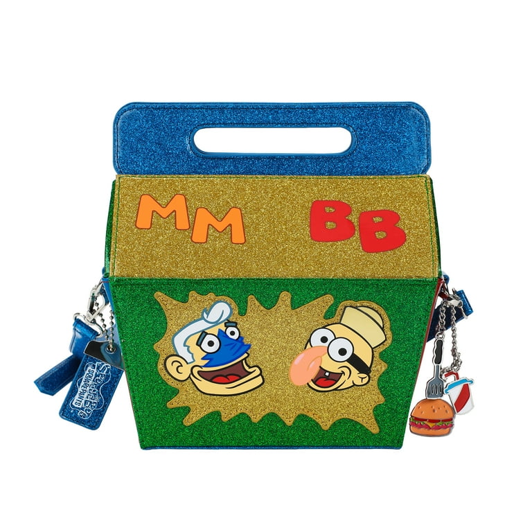 Spongebob Squarepants Glitter Kids Meal Box With Adjustable