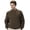 Coffee, variant on Men's Flatback Knit Crew Pullover #1731