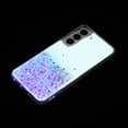 thumbnail image 6 of Luminous Case for Samsung Galaxy S23 Plus, Glow in the Dark Fluorescent Glitter Case for Women Girls, Bling Sparkle Lightweight Slim Shockproof Protective Phone Cover for Galaxy S23 Plus, Purple, 6 of 6