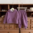 thumbnail image 4 of CONZONE Toddler Boys Outfits 2 Piece Tie Dye Long Sleeve Hoodies Jogger Pants Set Soft Fall Winter Clothes for Kids, 4 of 5