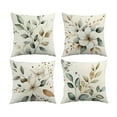 thumbnail image 2 of Spring Summer Pillow Covers 18x18 Set of 4, Outdoor Floral Daisy Decorative Yellow Throw Pillow Covers, You are My Sunshine Farmhouse Cushion Case for Couch Sofa Indoor Home Decor(No Insert), 2 of 6