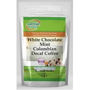 Larissa Veronica White Chocolate Mint Colombian Decaf Coffee, (White Chocolate Mint, Whole Coffee Beans, 4 oz, 1-Pack, Zin: 561385)