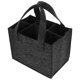 thumbnail image 4 of Felt Wine Bag Wine Carrier Tote Reusable Grocery Bag for Travel Camping Picnic Wine Bottle Tote Bag, 4 of 5