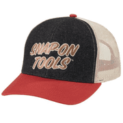 Snap-on tools Vintage Cap Denim/Putty/Red Pepp new genuine official
