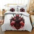 thumbnail image 1 of Deadpool Double Duvet Cover Set Microfiber Bedding Set Breathable Duvet Cover With Zipper Closure And 2 Pillowcases ), 1 of 4