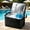 Black,Free Size, variant on Square Insulated Cooler Bag Large Capacity, 11x5.5x6.7 Inch Cold Retention Bag, For Summer Picnic Beach Travel Car Cooler Alternatives Portable