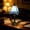D, variant on Modern Glass Lamp Seagull Table Lamp | Vintage Bedside Light | Gothic Style Stained Glass Table Lamp - Soft Warm Light Nightstand Lamp, Adjustable Brightness Home Decor with European Style