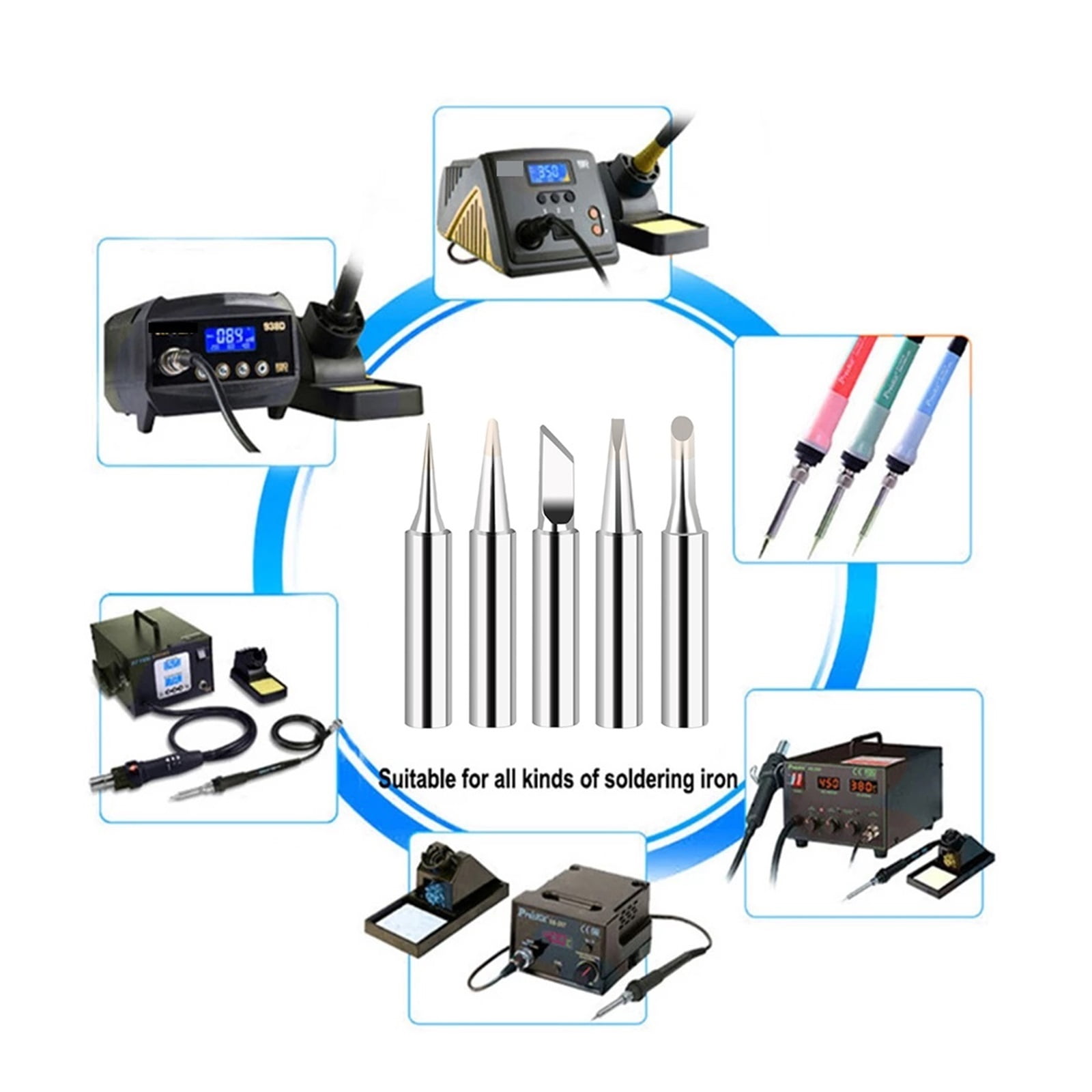 Electric Soldering Iron Adjustable Temperature Internal Heating,Solder Iron Tip Kit Welding Pencil Repair Tools,welding Tools ,Accurate Temperature Control