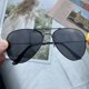 thumbnail image 4 of Gafas de sol de moda para mujer y hombre, estilo piloto, redondas, con degradado y espejo, para mujer, 4 of 4