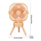 thumbnail image 2 of Creatives Tripod Foldable USB Desk Fan 2 Speed Adjustables Gradient Light Quiet Coolings Fan For Home Office, 2 of 9