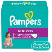 Pampers Cruisers Diapers Size 7, 70 Count (Select for More Options)