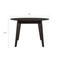 thumbnail image 6 of Modway Vision 45" Round Dining Table in Cappuccino, 6 of 6