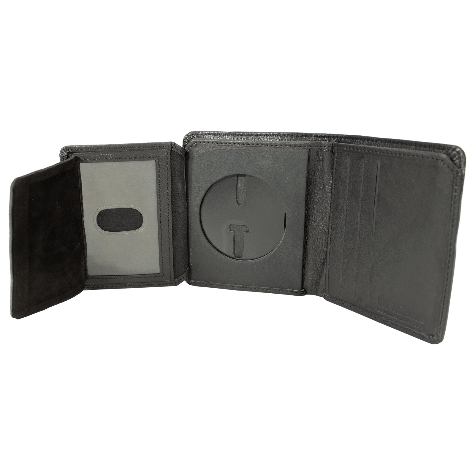 Genuine Leather ID Badge Holder for Police, Law Enforcement Officer