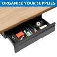 thumbnail image 4 of Mount-It! Under Desk Pull-Out Drawer Kit | Storage Drawer, 4 of 10