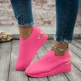 thumbnail image 2 of Mepaouo Womens Slip on Walking Shoes Platform Wedge Sock Shoe Non Slip Mesh Tennis Running Sneakers, 2 of 8