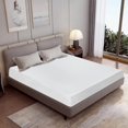 thumbnail image 3 of FDW King 10 Inch Medium-Firm Gel Memory Foam Mattress, CertiPUR-US Certified, Pressure Relief, White, 3 of 7