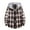 Coffee2, variant on APEXFWDT Men's Flannel Hoodie Plaid Shirts Jacket Casual Long Sleeve Button Down Lightweight Hooded Shirt Fall Fashion Tops