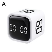GJX Cube Pomodoro Timer,Rotating Pomodoro Timer,Timer Flip Gravity Sensor Cube Timer Countdown,Learn Fitness Timer Reminder,Digital Alarm Clock,Self-Discipline Manual Time Management