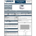 thumbnail image 2 of Coladera Redonda Urrea 172 Salida Lateral Rejilla Cromo, 2 of 2