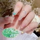 thumbnail image 5 of Minnieouse Juego de 1440 piezas de cristal con reverso plano, diamantes de imitación para decoración de uñas con brillo, accesorios para Juegos de manicura Verde Minnieouse CE012310-06, 5 of 6