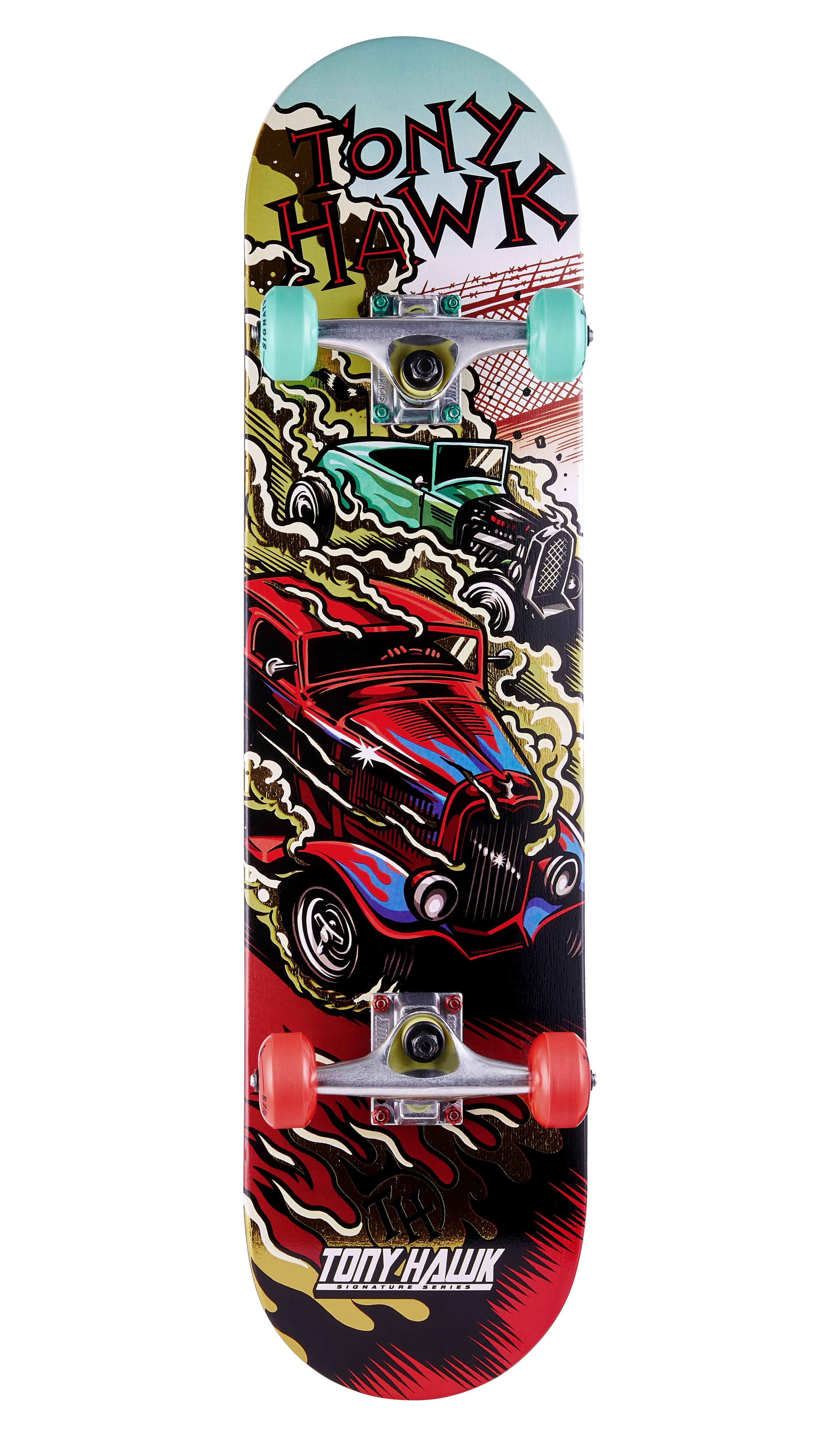 Tony Hawk 31 Complete Skateboard - Grip Tape & 50mm Wheels