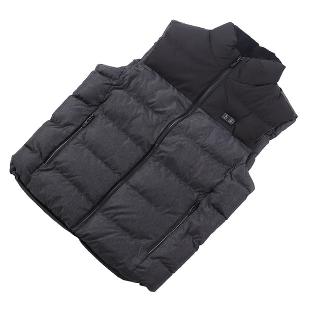 Chaleco Calefactor Eléctrico con Control Dual de 15 Zonas Chaqueta Térmica Ligera y Cómoda para Senderismo esquí Trabajo Al Aire Libre