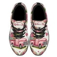 thumbnail image 2 of Happy Mother's Day Truck Flowers Shoes Sneakers Black Size 9, 2 of 7
