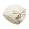 thumbnail image 1 of Gorro de punto cálido de invierno para niñas, gorro infantil con forro de algodón, 1 of 5